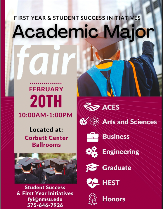 Academic-Major-fair flyer
